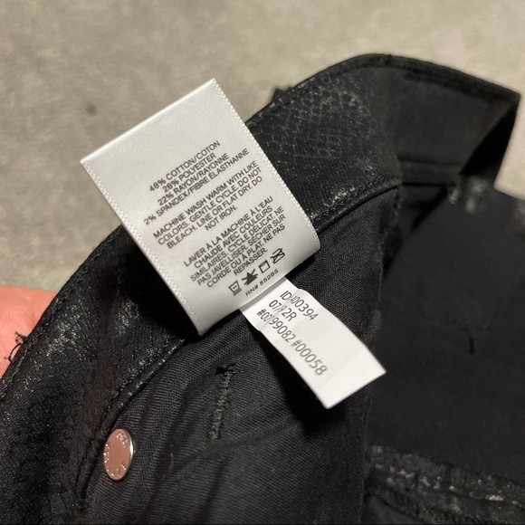 Express Mid Rise Snakeskin Print Ankle Leggings Jeans - Picture 4 of 6